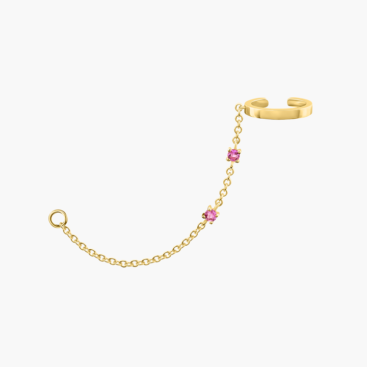 Chain Ear Cuff With Loop