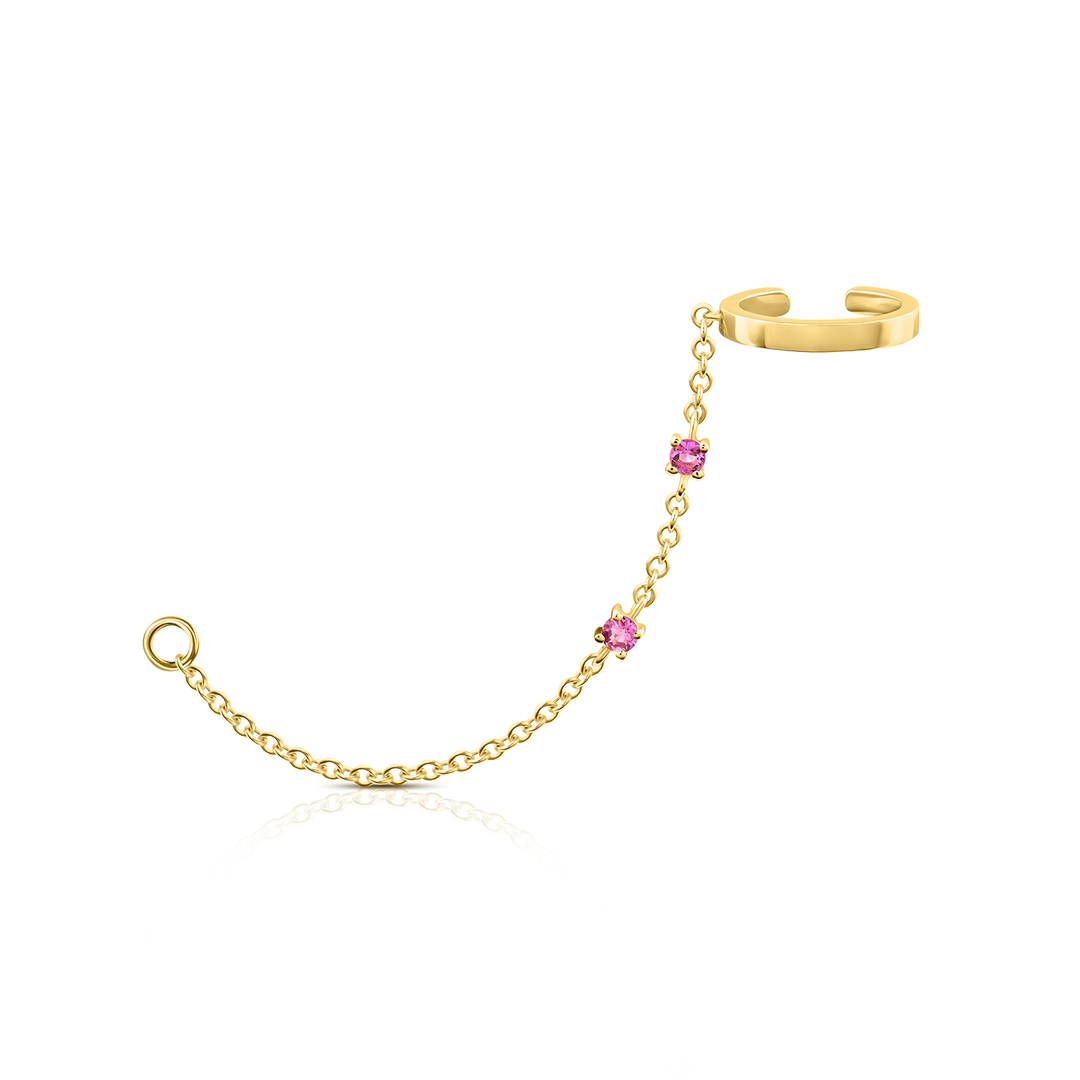 Chain Ear Cuff With Loop