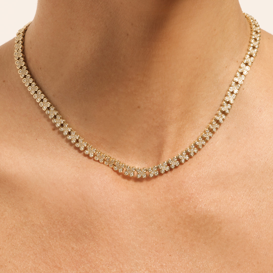 Puff Necklace