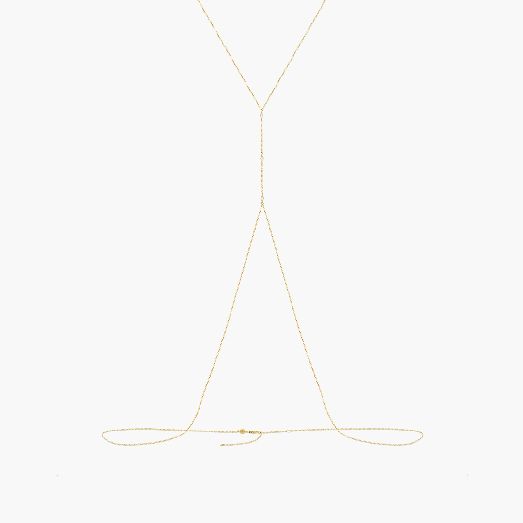 Marquise Diamond Body Chain