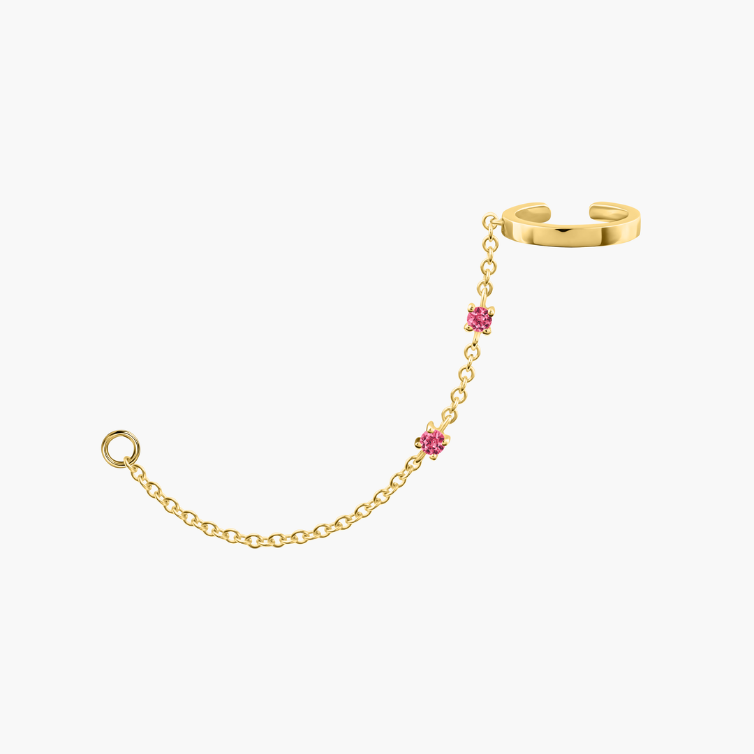 Chain Ear Cuff With Loop