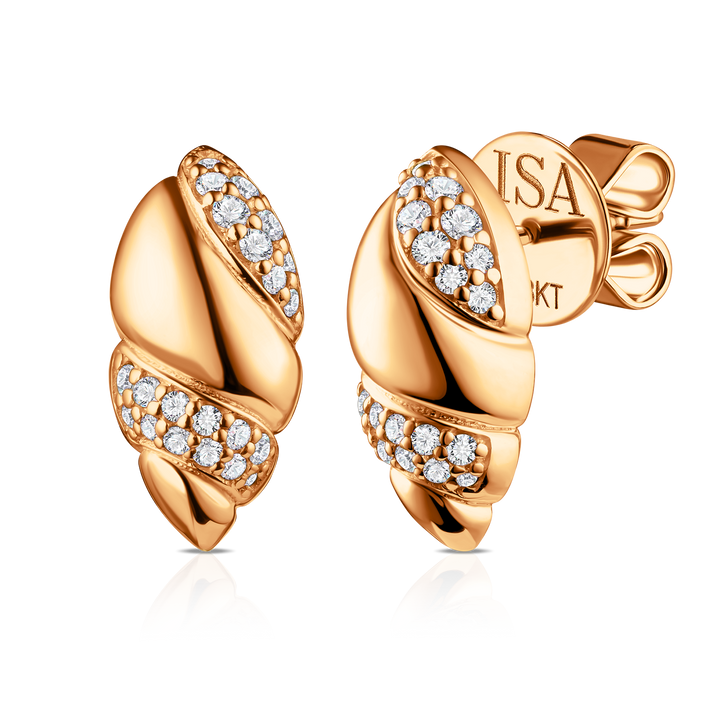 Tulip Shell Studs