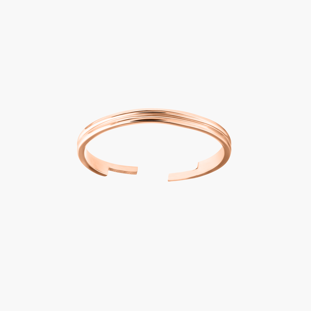 Double Band Toe Ring