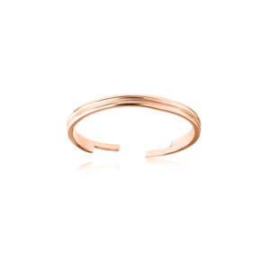 Double Band Toe Ring