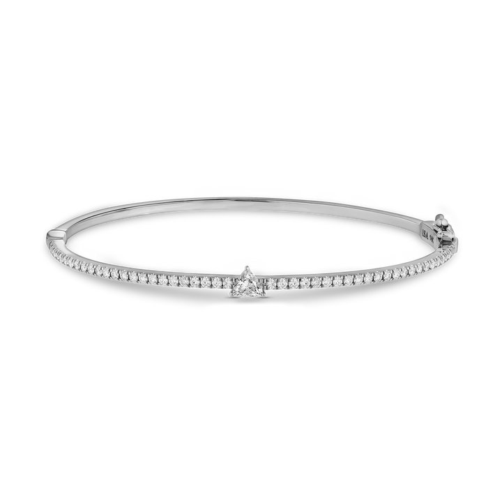 Triangle Diamond Bangle