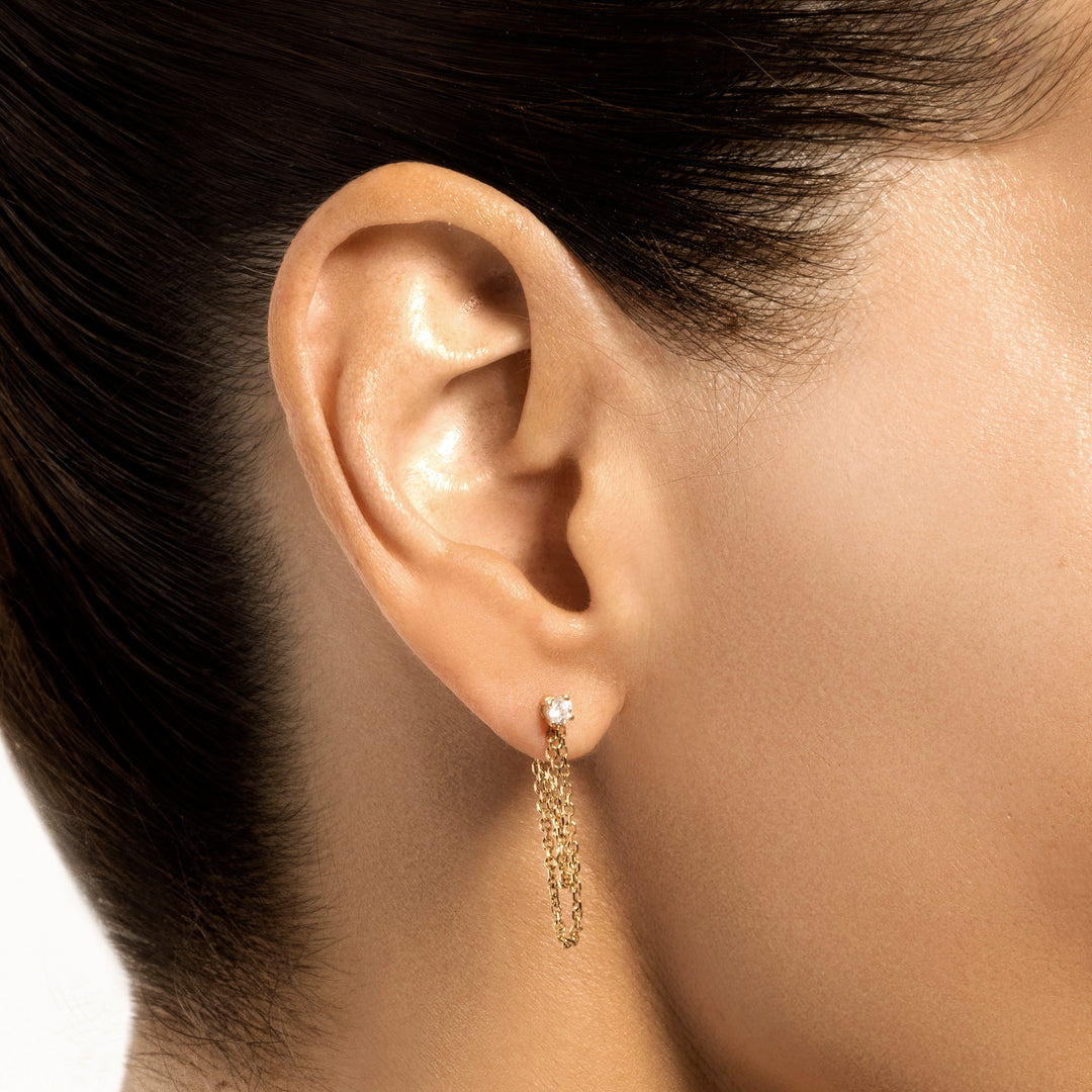 Diamond Chain Studs