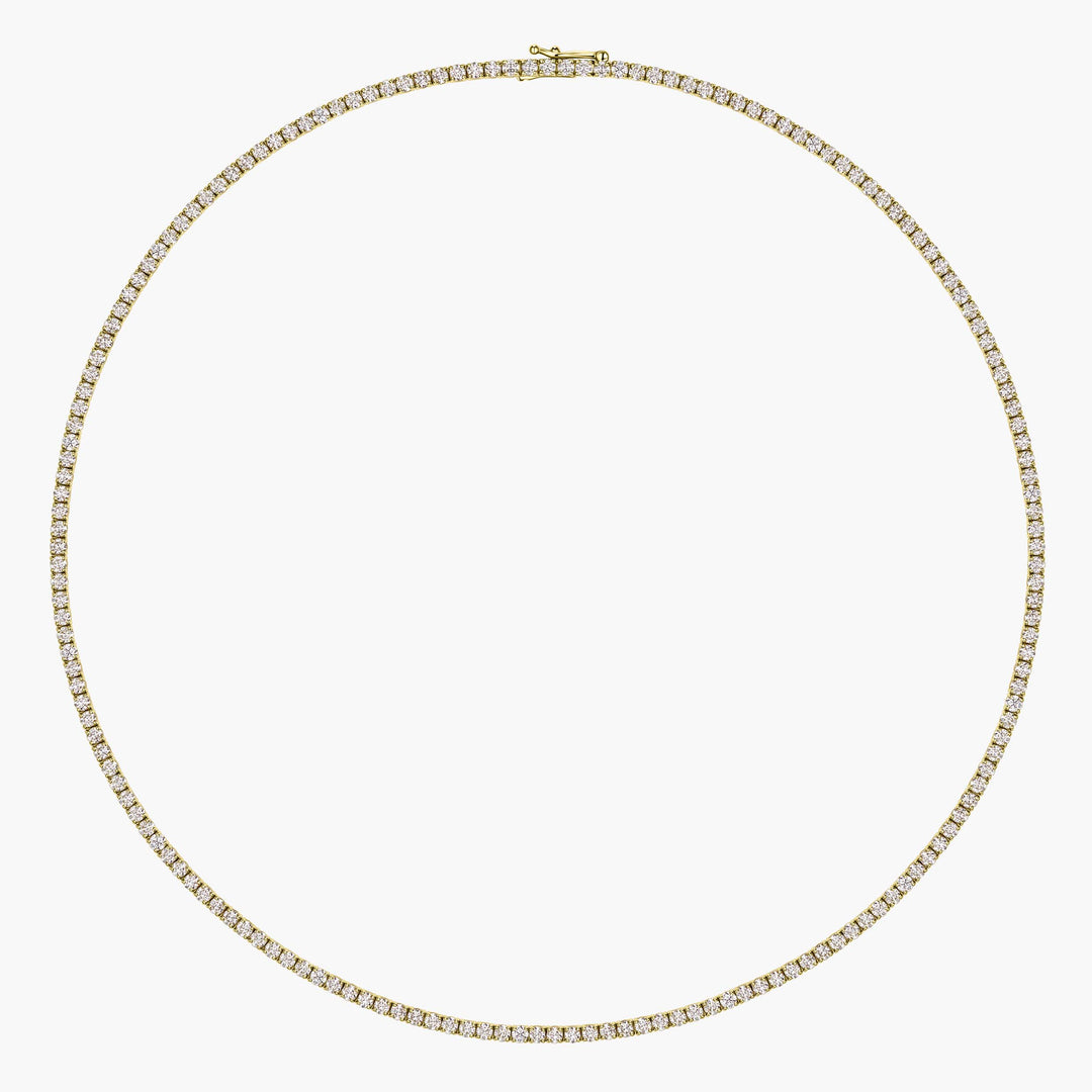 Classic Diamond Tennis Necklace