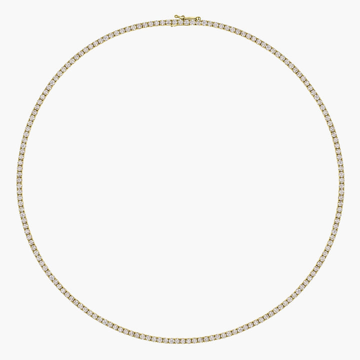 Classic Diamond Tennis Necklace