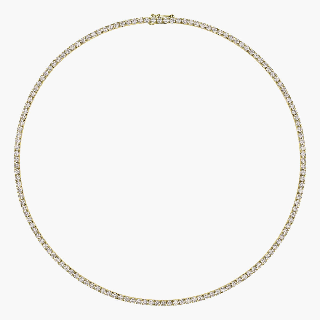 Grand Diamond Tennis Necklace