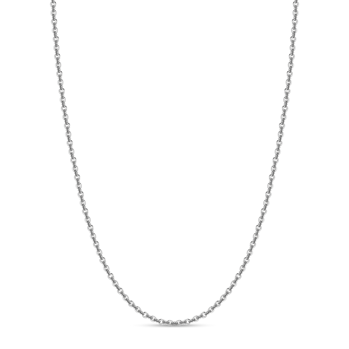 Legacy Black Diamond Pave Link Necklace