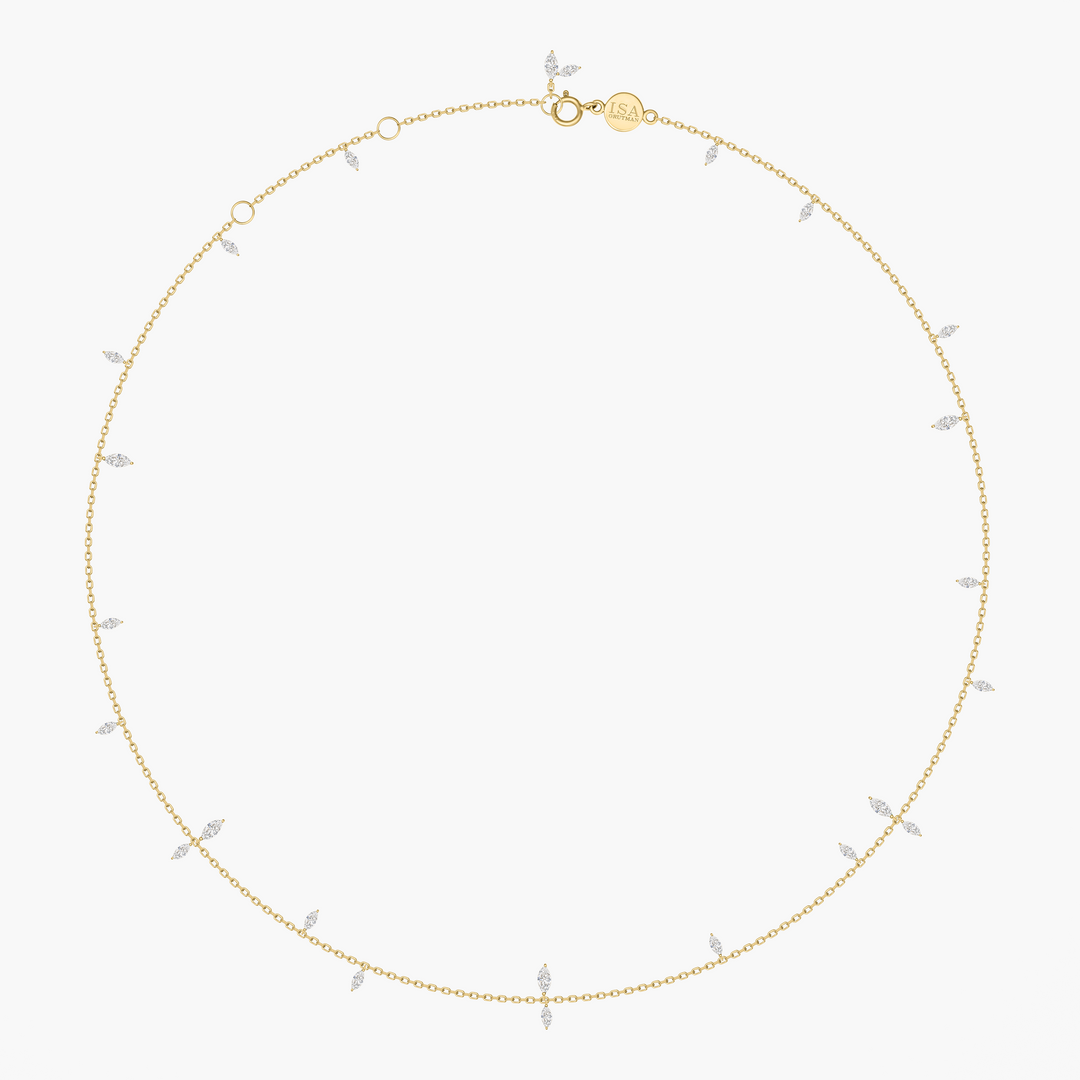 Jasmine Vine Diamond Necklace