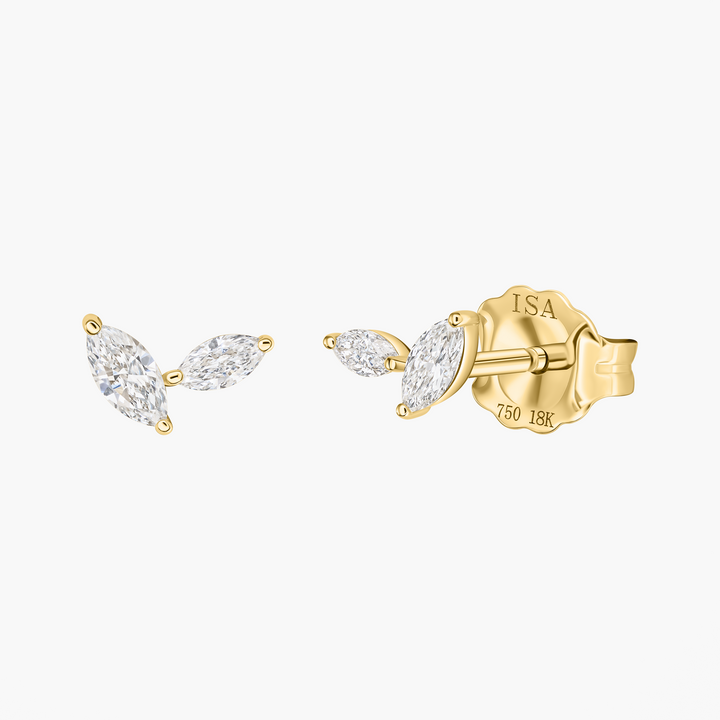Jasmine Vine Diamond Studs