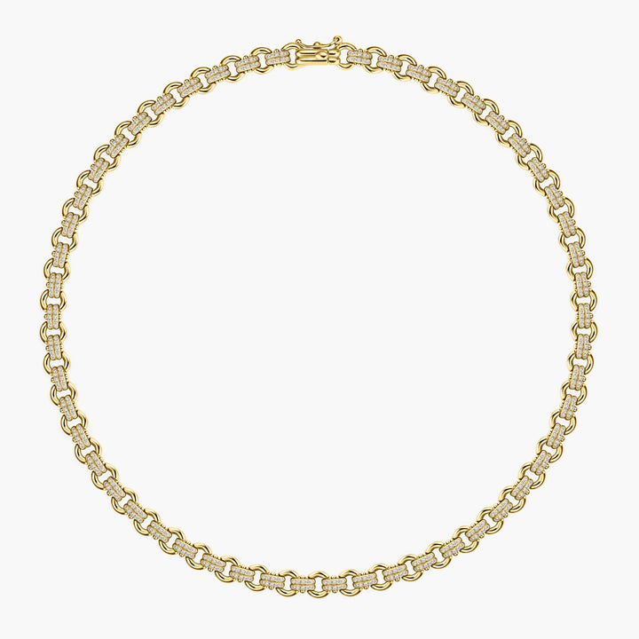 Legacy Pave Link Necklace