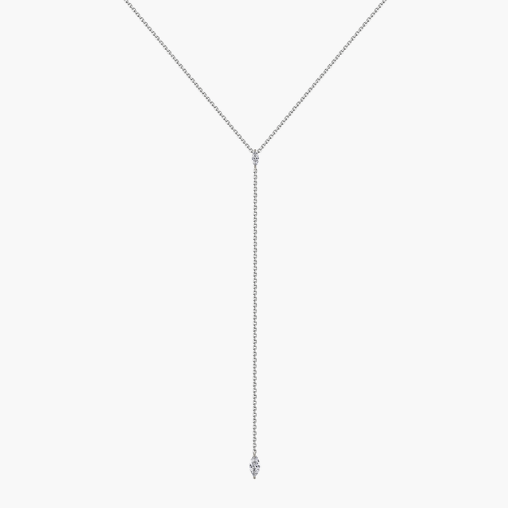 Marquise Lariat Necklace