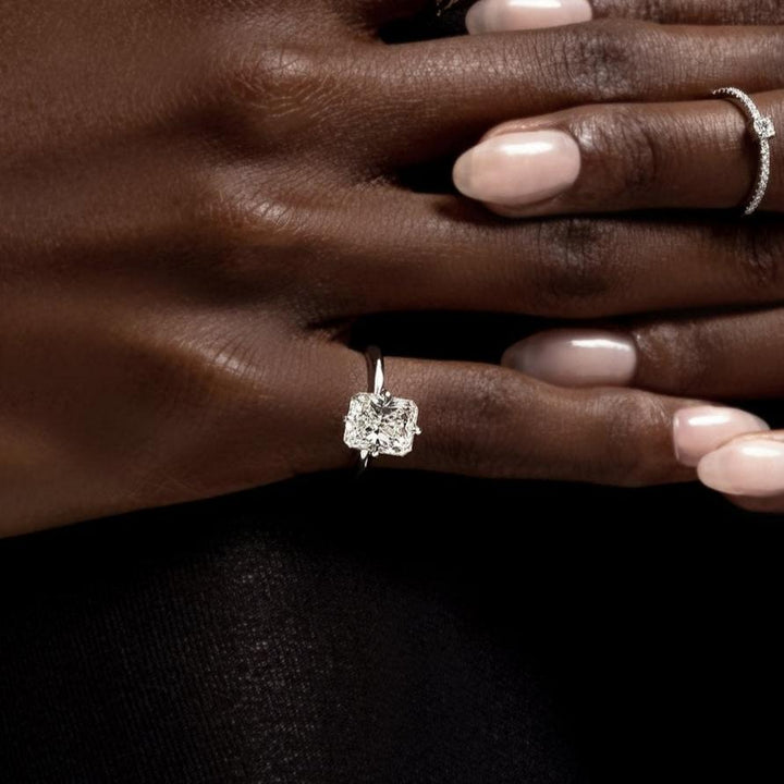Radiant Cut Diamond Ring