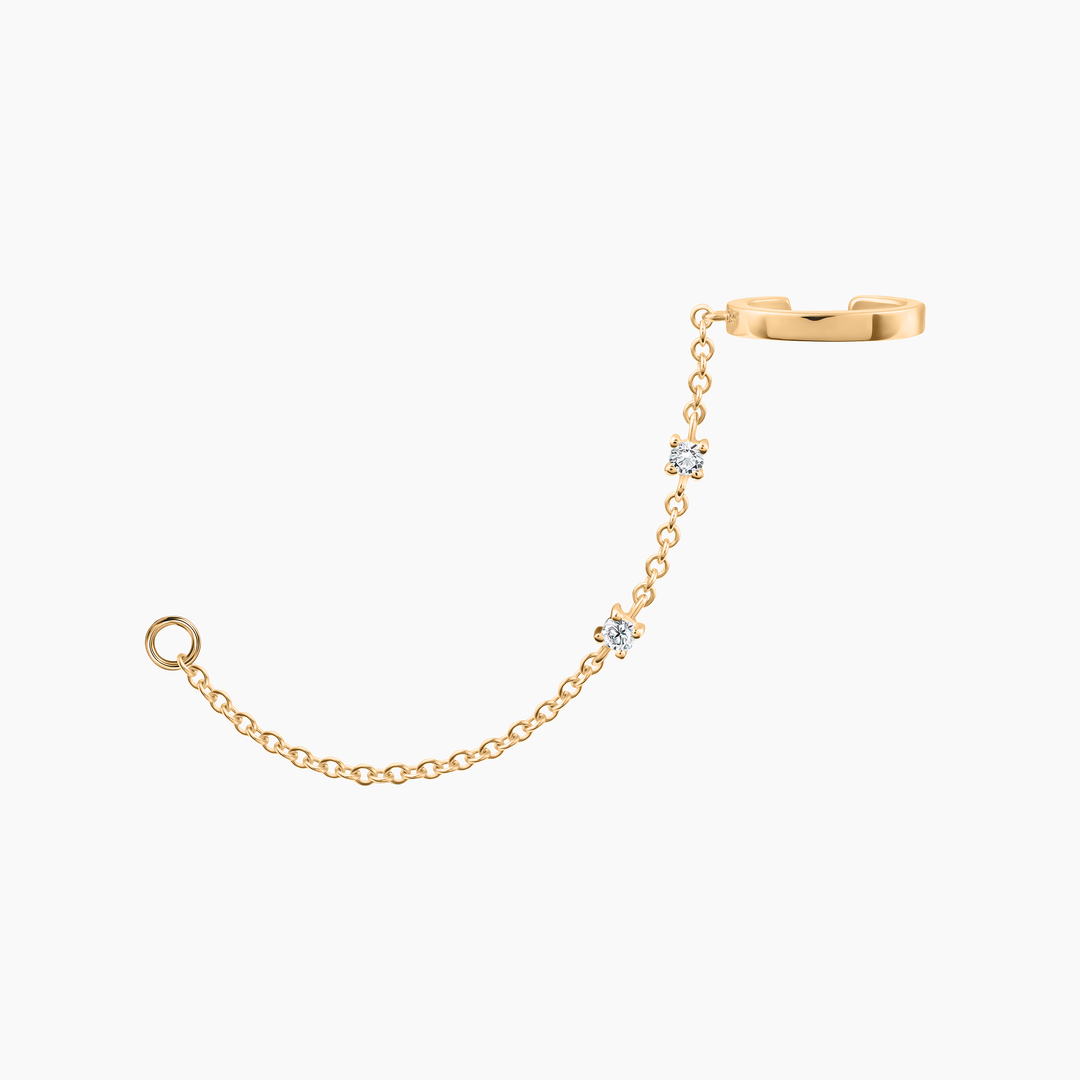 Chain Ear Cuff With Loop