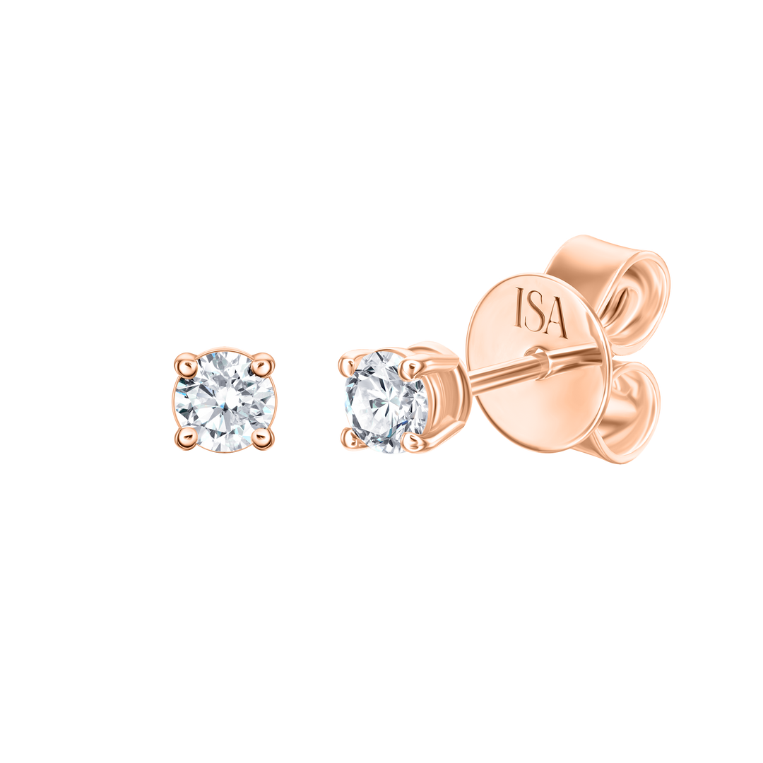 Round Diamond Studs