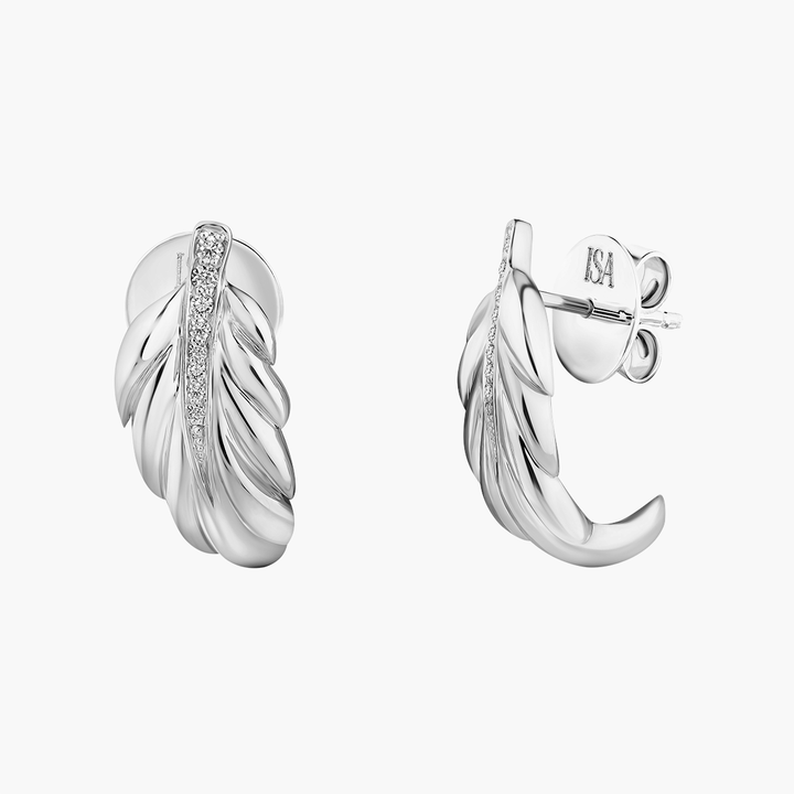 Small Leaf J Hoop