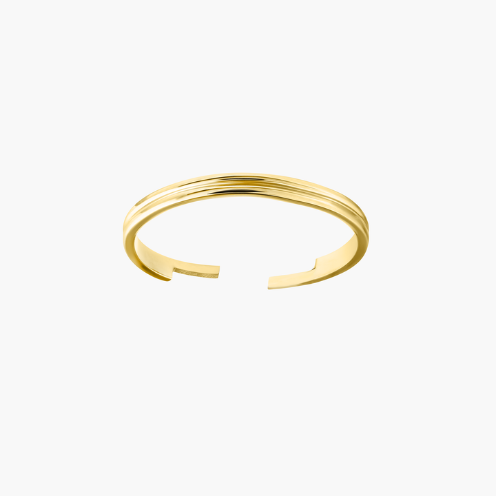 Double Band Toe Ring