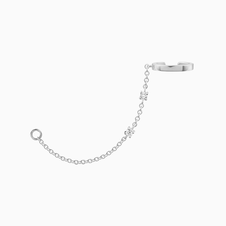 Chain Ear Cuff With Loop