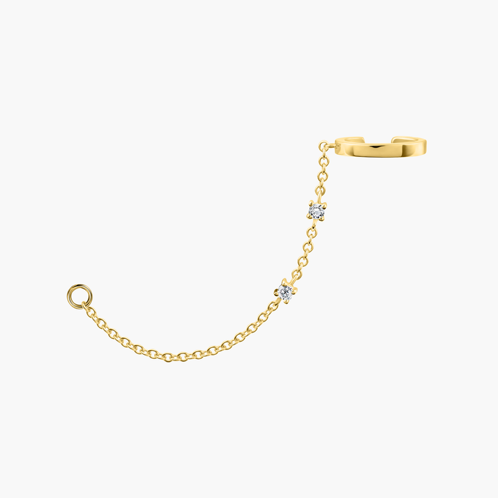 Chain Ear Cuff With Loop