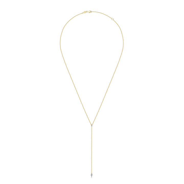 Marquise Lariat Necklace