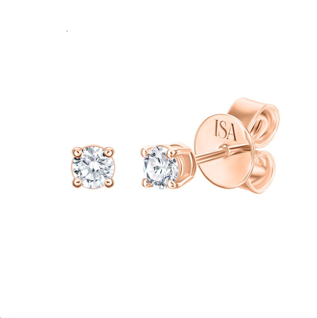 Round Diamond Studs